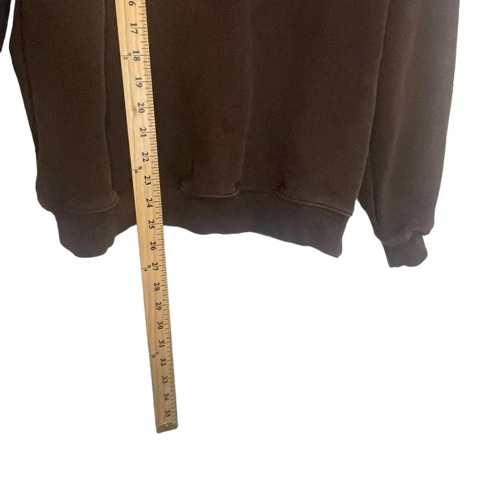 Psyco Skaterboards Men's Size Medium Chocolate Brown Crewneck Sweater‎